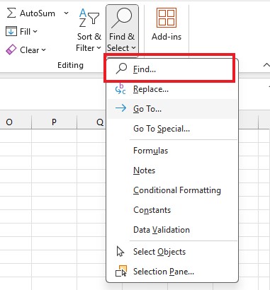 Delete Blank Rows in Excel3