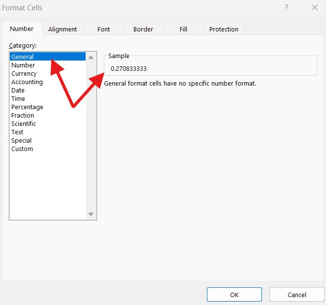 Instructions on how to insert and format time in Excel