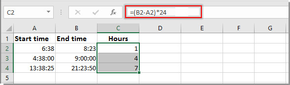 Optimize Time in Excel1