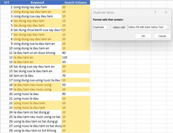  remove duplicates in Excel