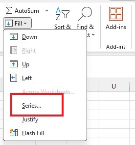 how to number in Excel2