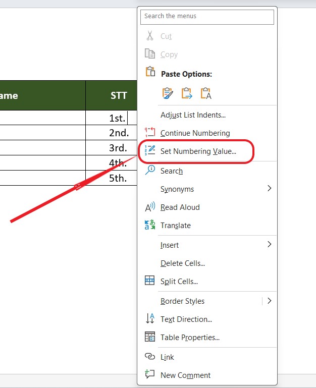 how to number in Word quickly and simply 1