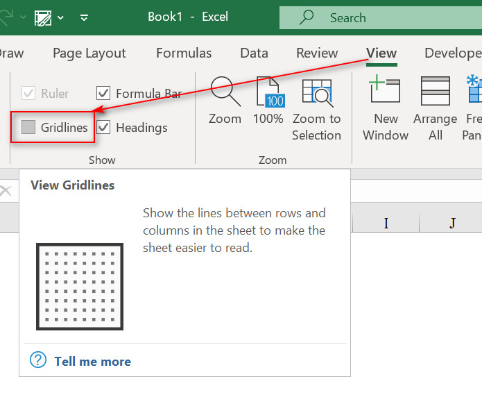 Guide to Enabling and Disabling Gridlines in Excel