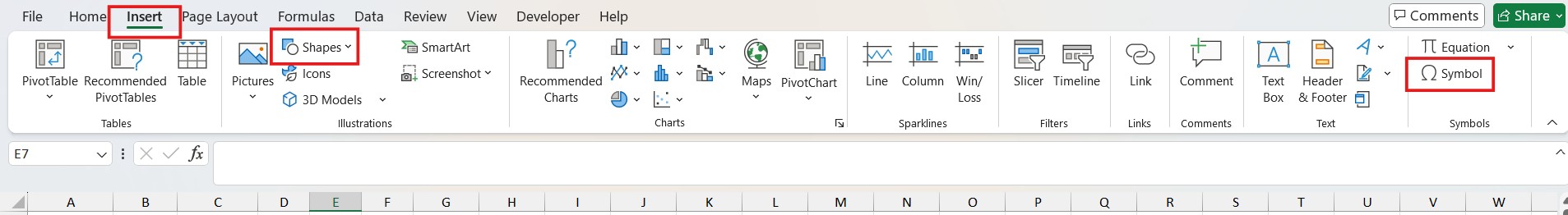 How to Use Special Characters to Create Cute Shapes in Excel